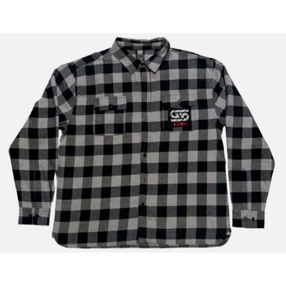 GamerSupps Waifu Cups x Morning Wood Plaid Flannel - Picture 2 of 6